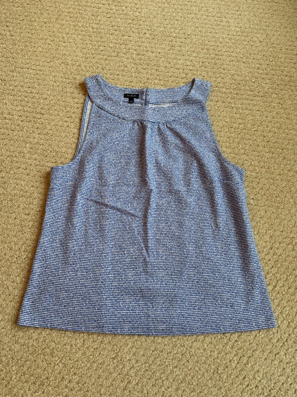 Talbots Sleeveless Blouse -- Large